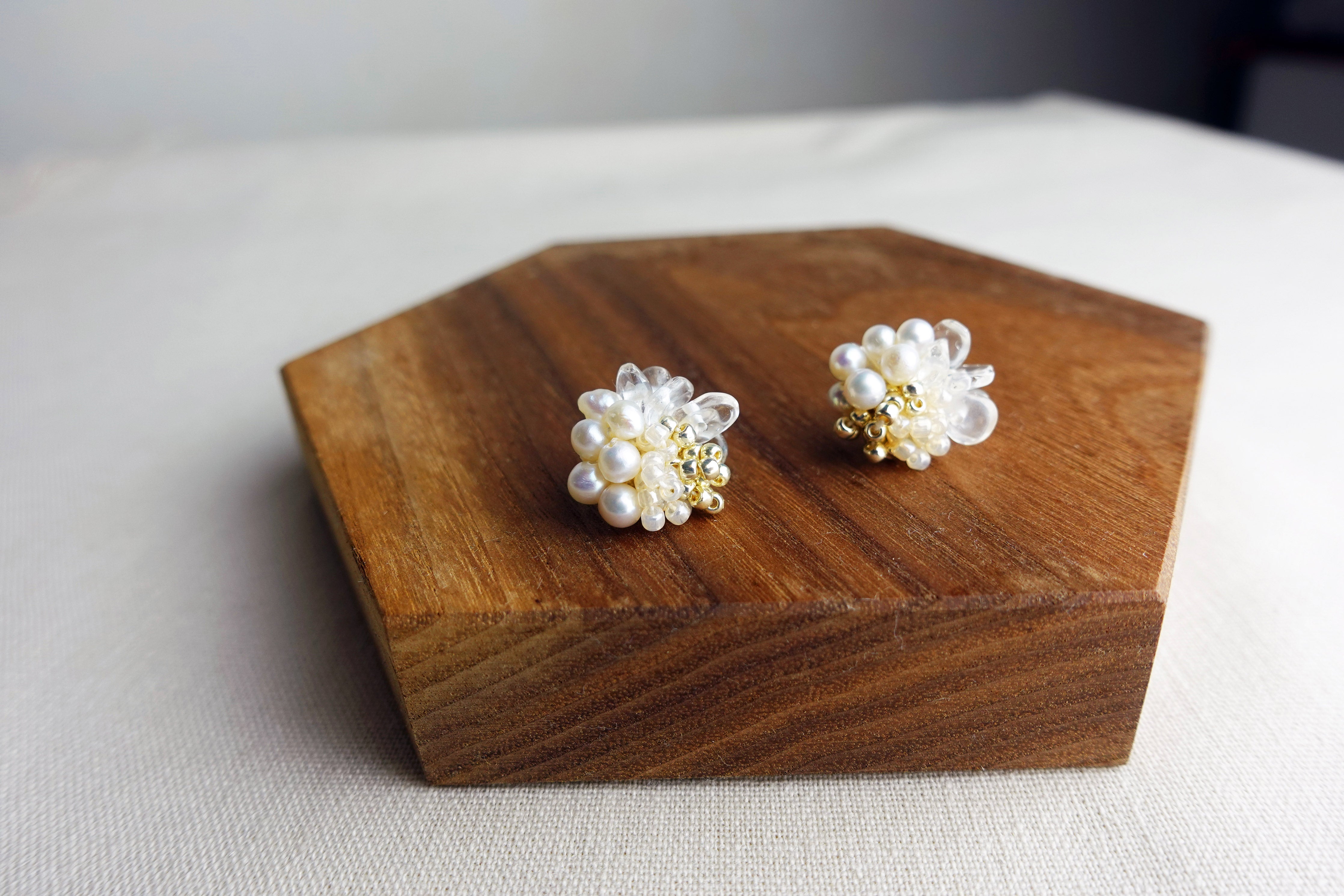 Handmade jewelry for brides