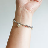 Ada Bracelet in Ocean Green Hand