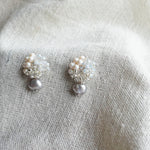 Andelle Lilith Earrings in Grey Right