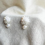 Andelle Lilith Earrings in White Right