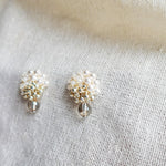 Ariana Auroriel Earrings in Ivory Right