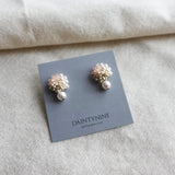 Ariana Mariota Earrings in Blush Pink Card