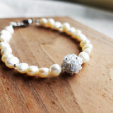 Arwen Bracelet in Grey Display Left Close