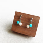 Avery Amazonite Earrings Display Front