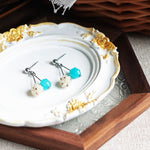 Avery Amazonite Earrings Plate
