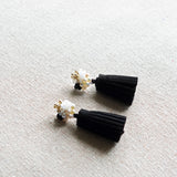Bada Lucid Tassel Earrings Side