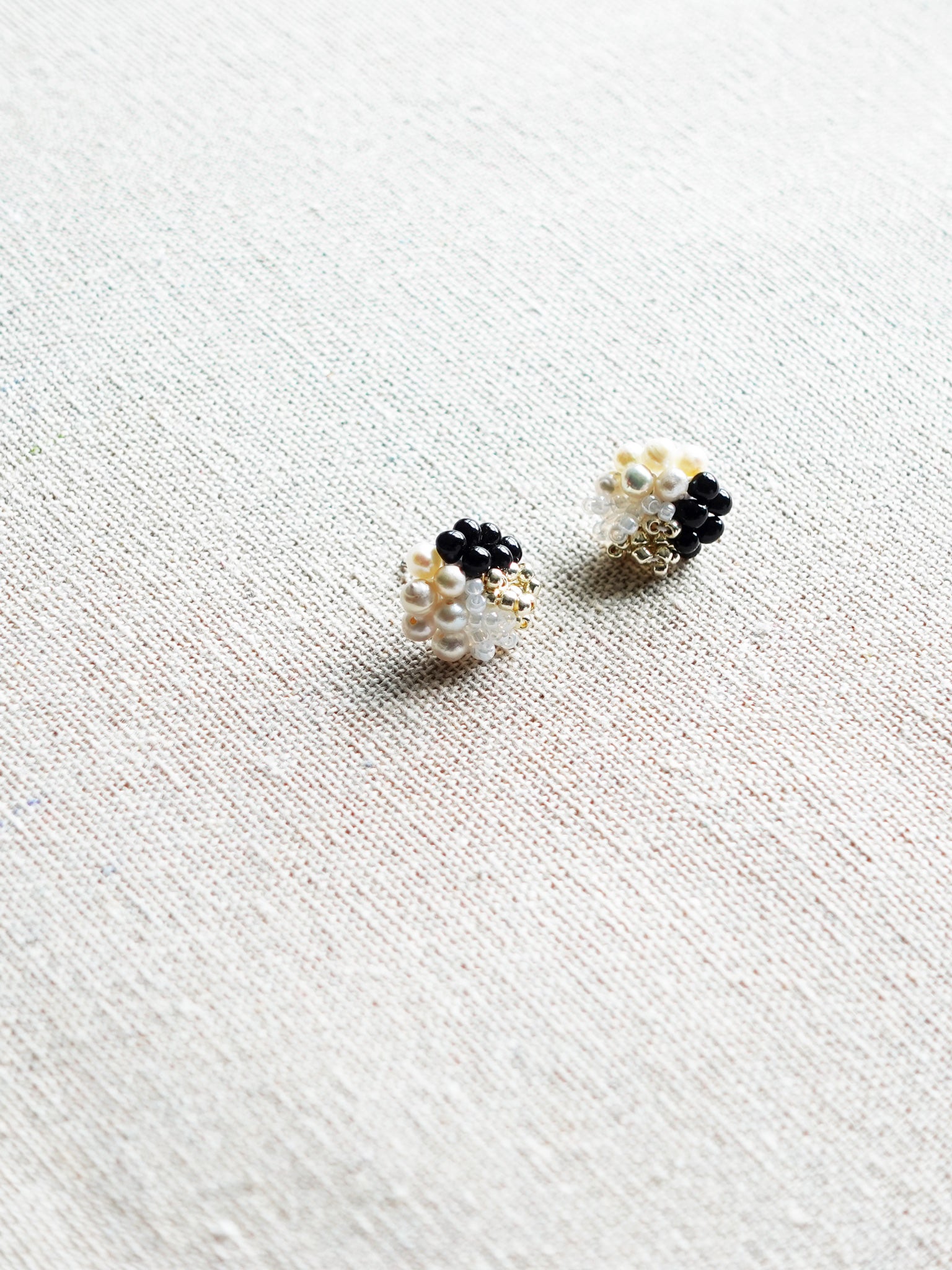 Bada Stud Earrings Front