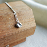 Coffee Bean Necklace Side