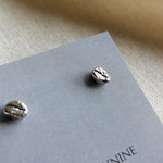 Coffee Bean Stud Earrings Card
