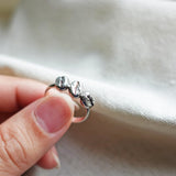 Coffee Beans Ring Held