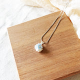 Cyme Petite Necklace in Blue