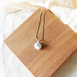 Cyme Petite Necklace in Blue