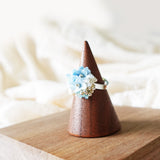 Cyme Ring in Blue