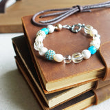 Elowen Bracelet in Ocean Green Books