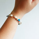 Elowen Bracelet in Ocean Green Hand 1