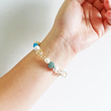 Elowen Bracelet in Ocean Green Hand 2