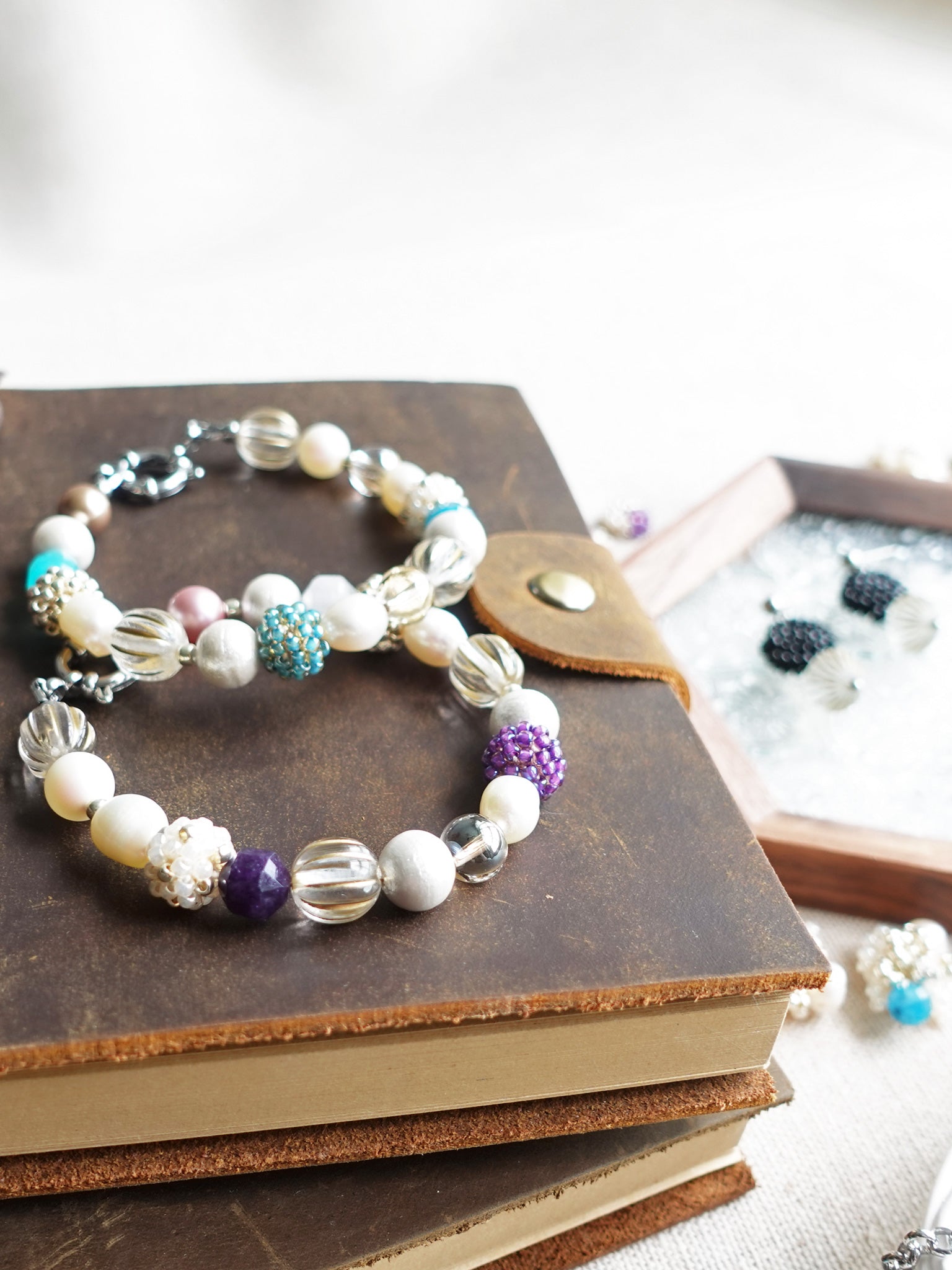 Elowen Bracelet in Royal Purple Books Group