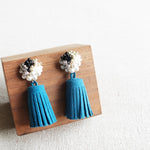 Emery Tassel Earrings Display Right