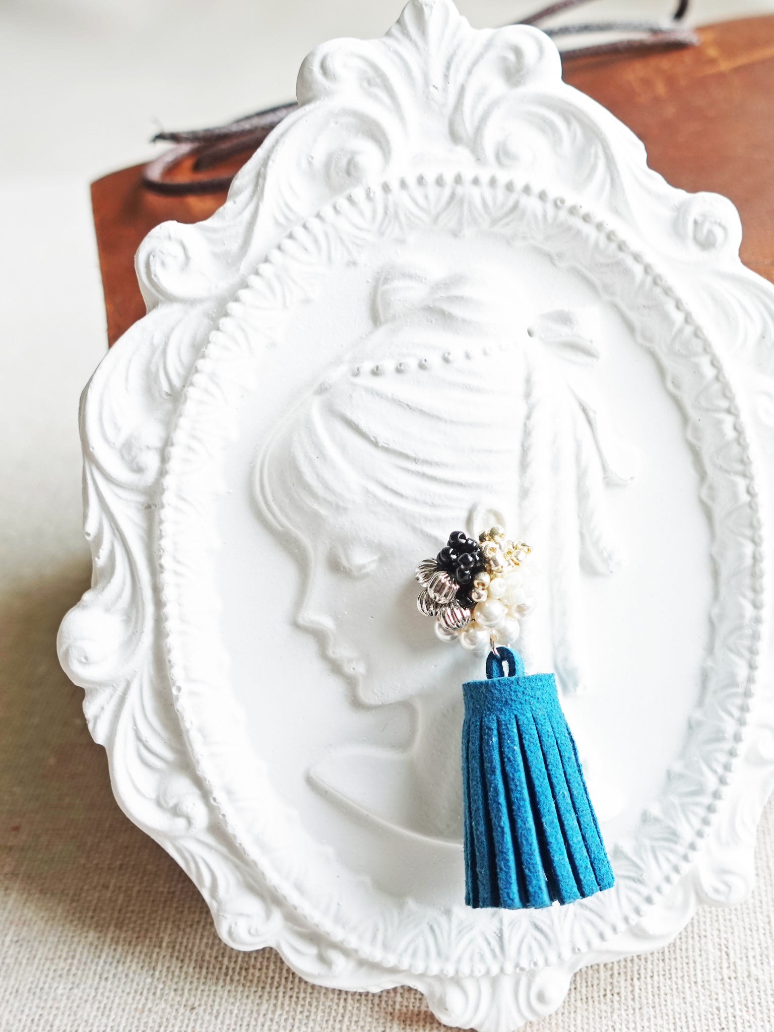 Emery Tassel Earrings Girl