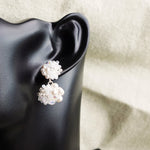 Estellar Earrings in White Bust