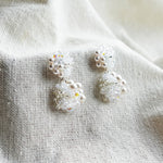 Estellar Earrings in White Left 2
