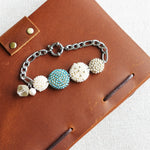 Evardo Bracelet in Ocean Green Book