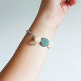 Evardo Bracelet in Ocean Green Hand 2