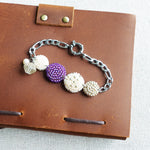 Evardo Bracelet in Royal Purple Book