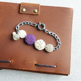 Evardo Bracelet in Royal Purple Book