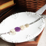 Evardo Bracelet in Royal Purple Plate