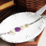 Evardo Bracelet in Royal Purple Plate