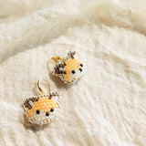 Fox Drop Earrings Far