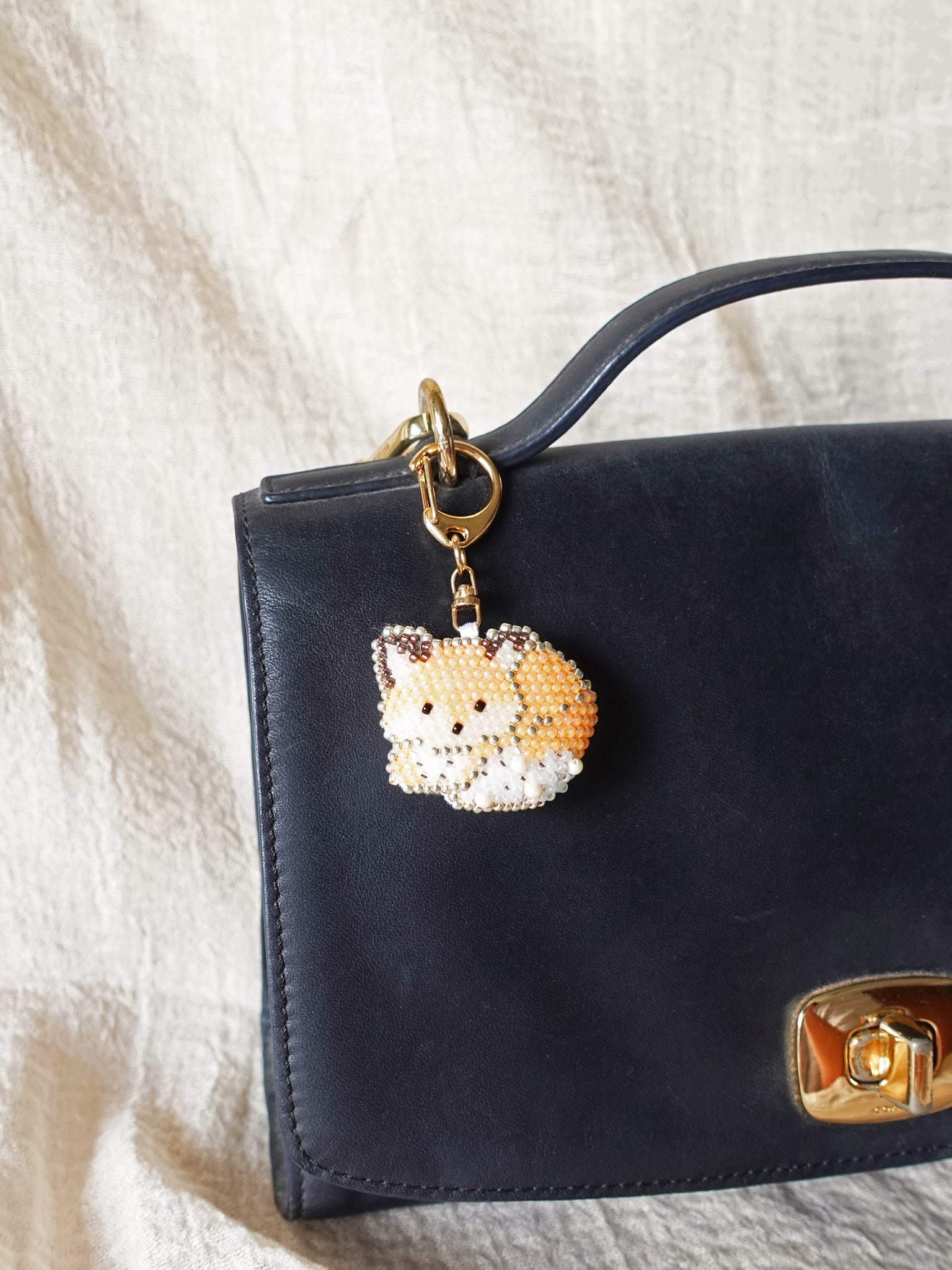 Fox Loaf Charm Bag Left