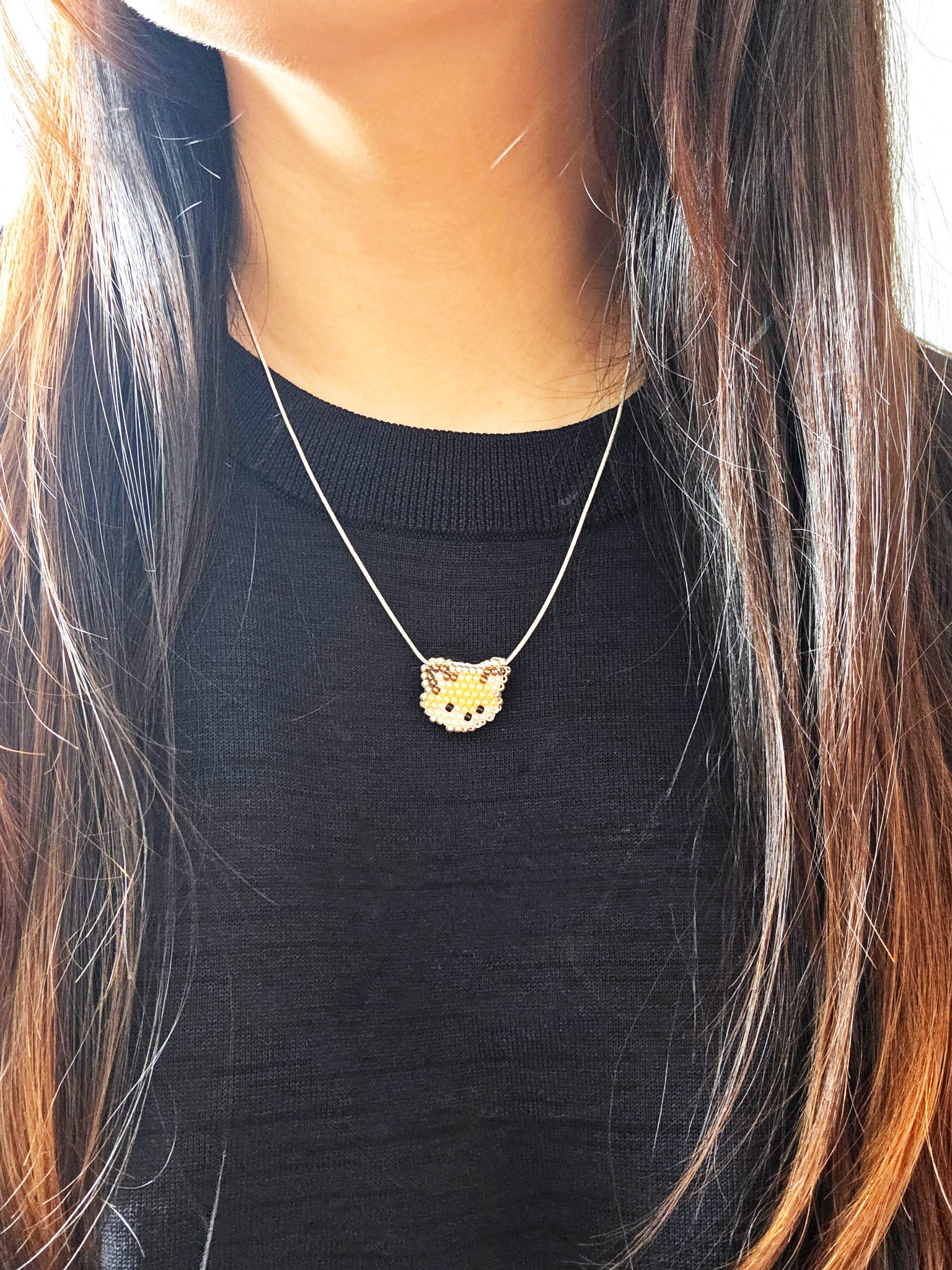 Fox Necklace Model
