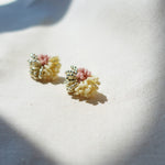 Garde Stud Earrings in Pale Pink Right