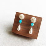 Imara Amazonite Earrings Display Left