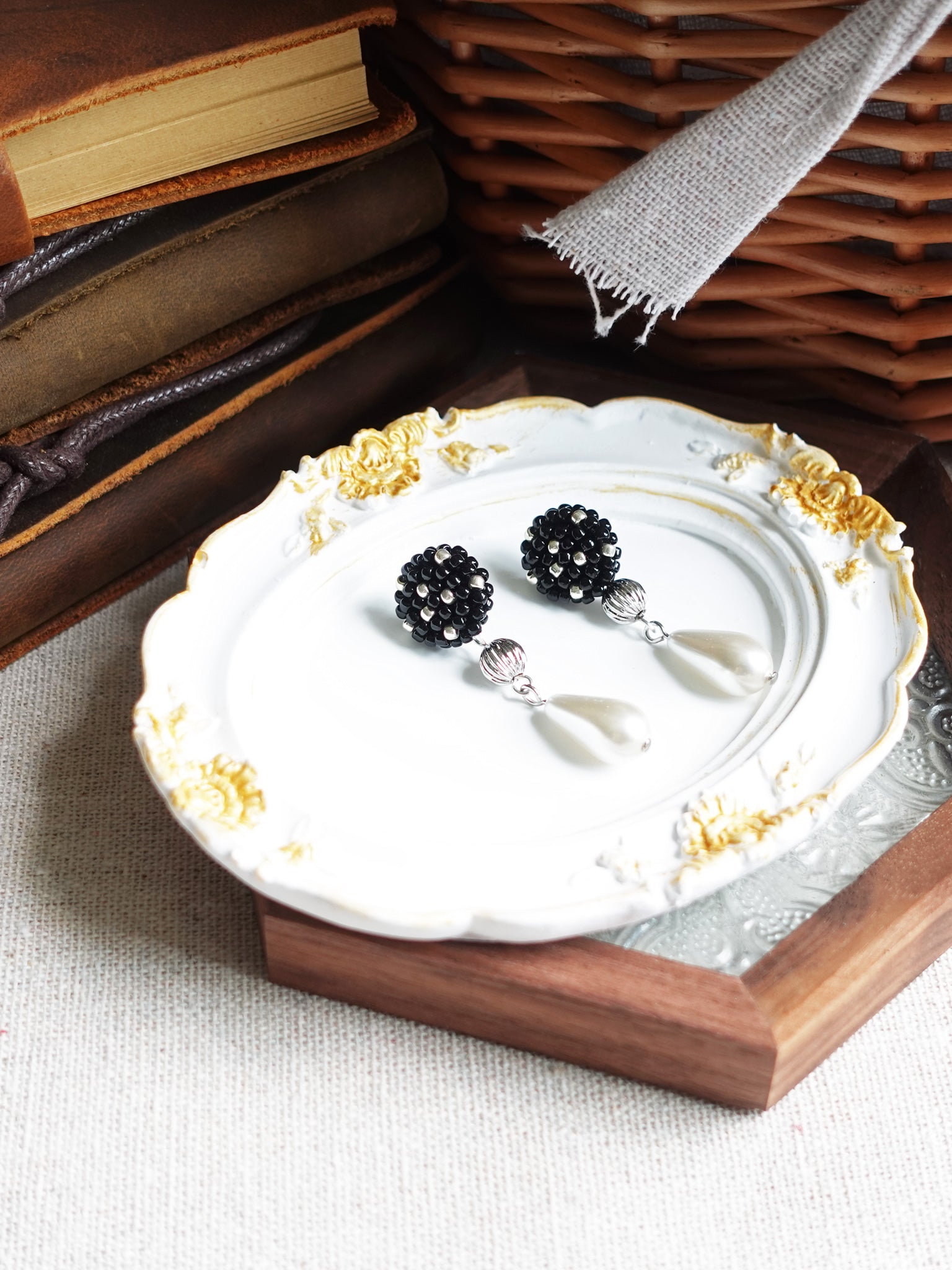Imara Earrings Plate