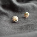Kai Stud Earrings in Blush Pink Front