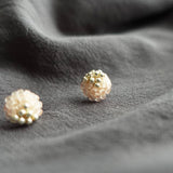 Kai Stud Earrings in Blush Pink Right