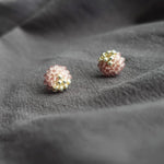 Kai Stud Earrings in Mauve Purple Front