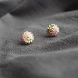 Kai Stud Earrings in Mauve Purple Front