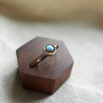 Labradorite Rose Cut Ring Display