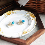 Liriel Apatite Earrings Plate