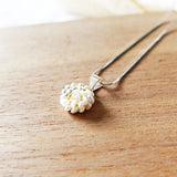 Lucida Last Quarter Necklace in Gold Right