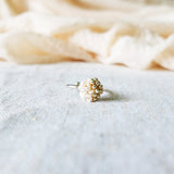 Lucida Last Quarter Slim Ring in Gold Front 2