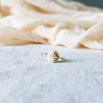 Lucida Last Quarter Slim Ring in Gold Left