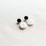 Maevan Earrings in Black Side
