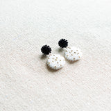 Maevan Earrings in Black Side