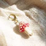 Magical Mushroom Charm in Red Left