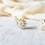 Marigold Stud Earrings in Purple